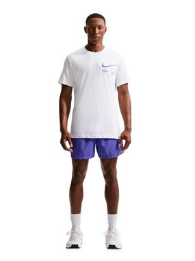 NWT - XL NIKE Men’s Dri-FIT Championship Athletes Graphic T-Shirt White/Purple